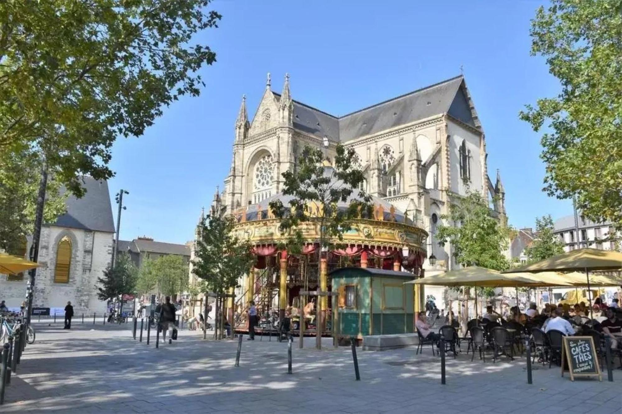 Studio Rennes - Proche Ste Anne Exterior photo